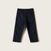 Juniors Solid Trousers with Drawstring Closure-Pants-thumbnail-2