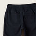 Juniors Solid Trousers with Drawstring Closure-Pants-thumbnailMobile-3