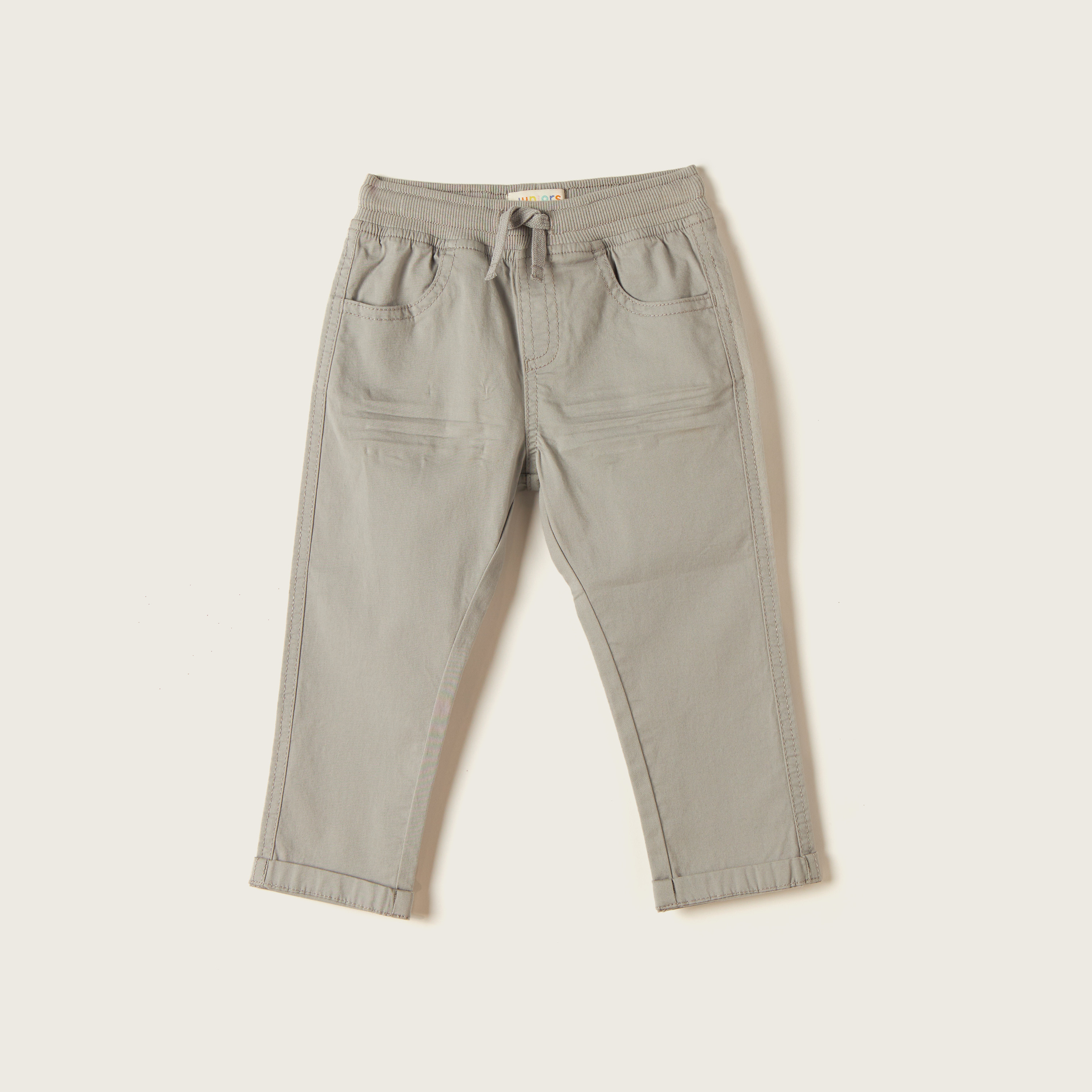 بنطلون سادة برباط إغلاق من جونيورز-baby-boys-clothing-bottoms-jeans-image-4
