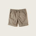 Solid Shorts with Drawstring Closure and Pockets-Shorts-thumbnail-0