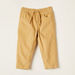 Juniors Solid Pants with Drawstring Closure and Pocket-Pants-thumbnailMobile-0