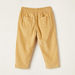 Juniors Solid Pants with Drawstring Closure and Pocket-Pants-thumbnail-3