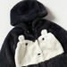 Juniors Panda Applique Hooded Coverall with Long Sleeves-Rompers%2C Dungarees and Jumpsuits-thumbnailMobile-1