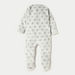 Juniors Star Textured Closed Feet Romper with Zip Closure-Rompers%2C Dungarees and Jumpsuits-thumbnail-2