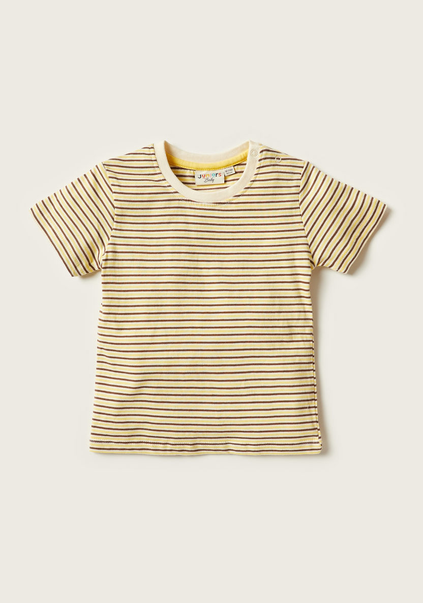 Juniors 3-Piece T-shirt and Shorts Set-Clothes Sets-image-5