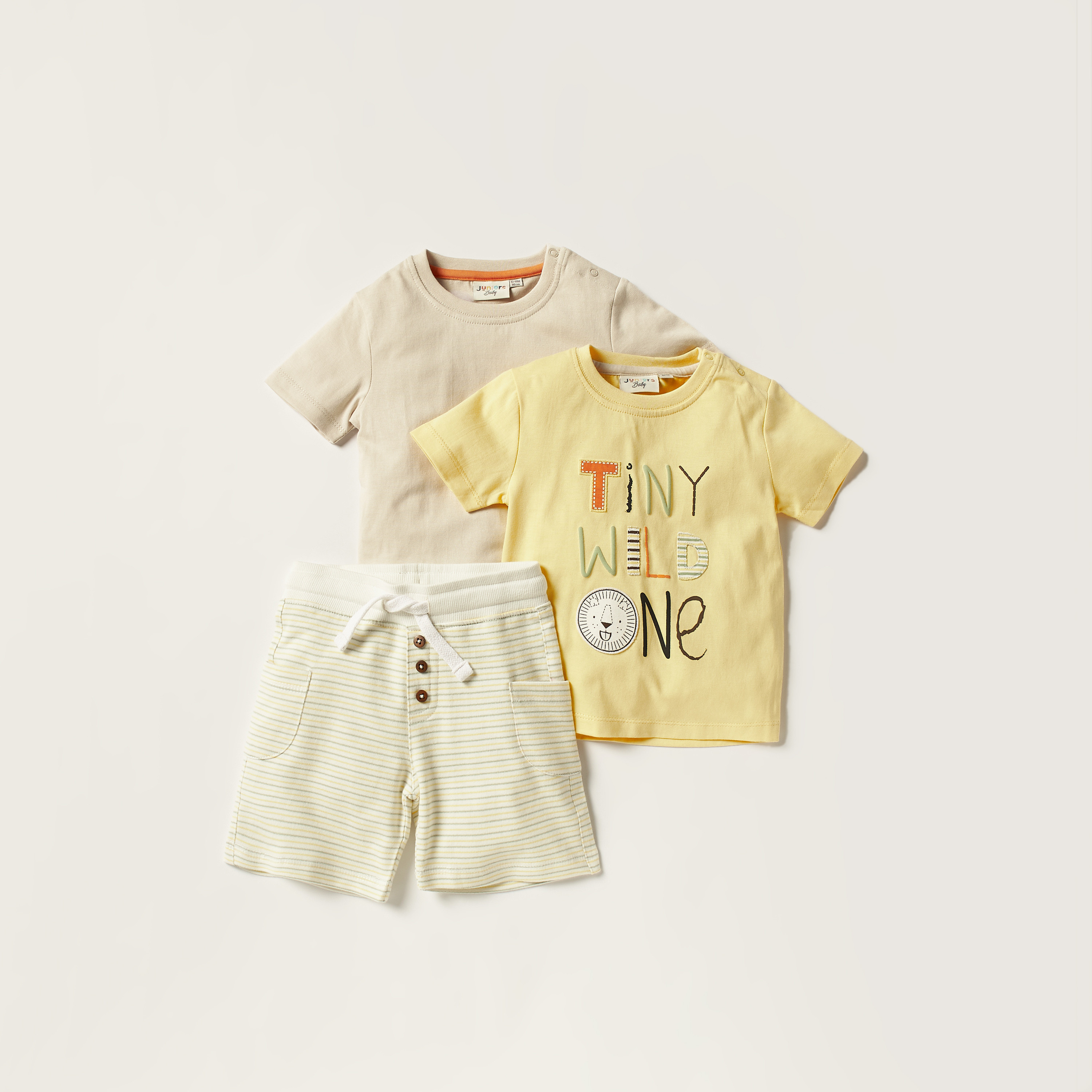 Juniors 3-Piece T-shirts and Shorts Set-baby-boys-clothing-setsandcoords-image-1
