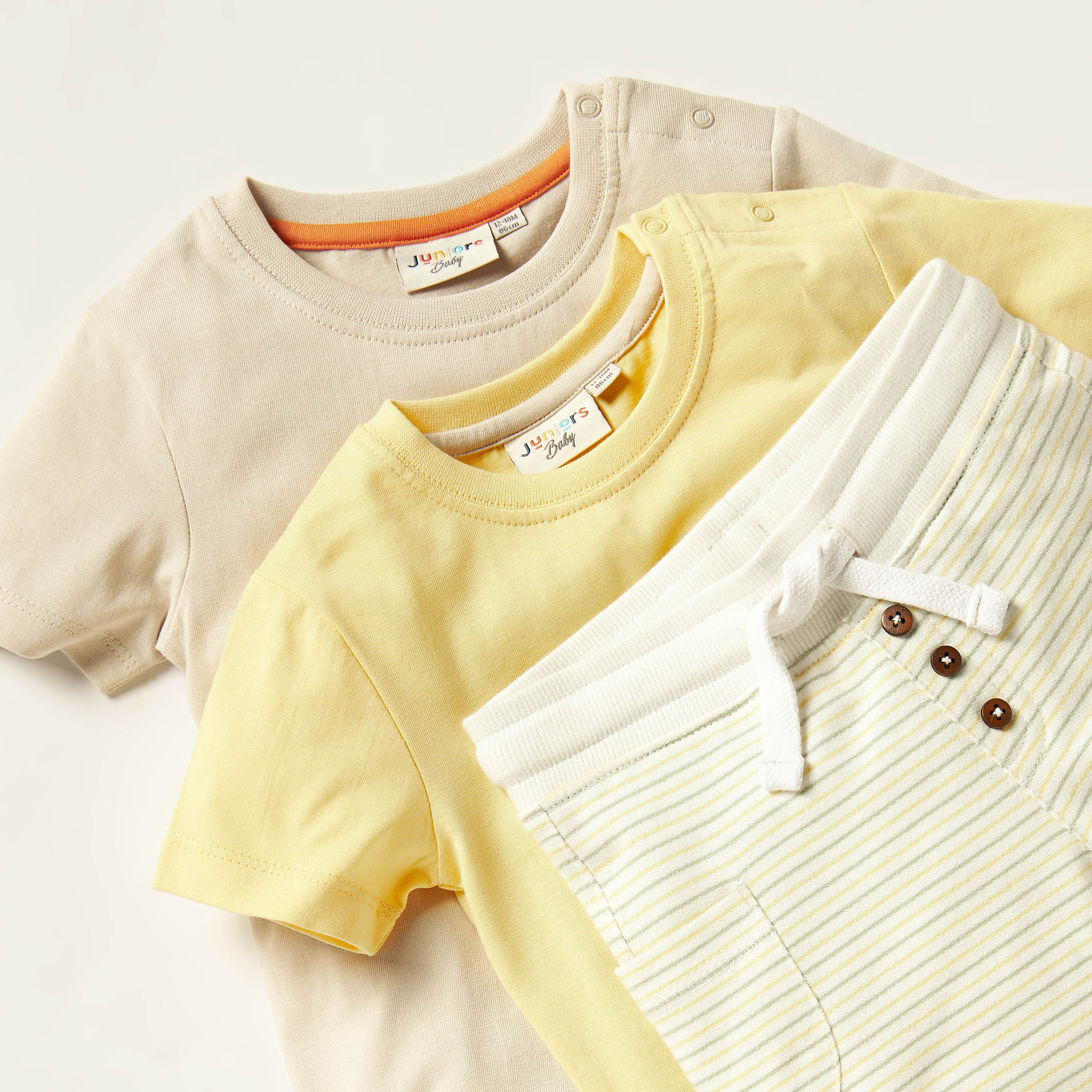Juniors 3-Piece T-shirts and Shorts Set-baby-boys-clothing-setsandcoords-image-2