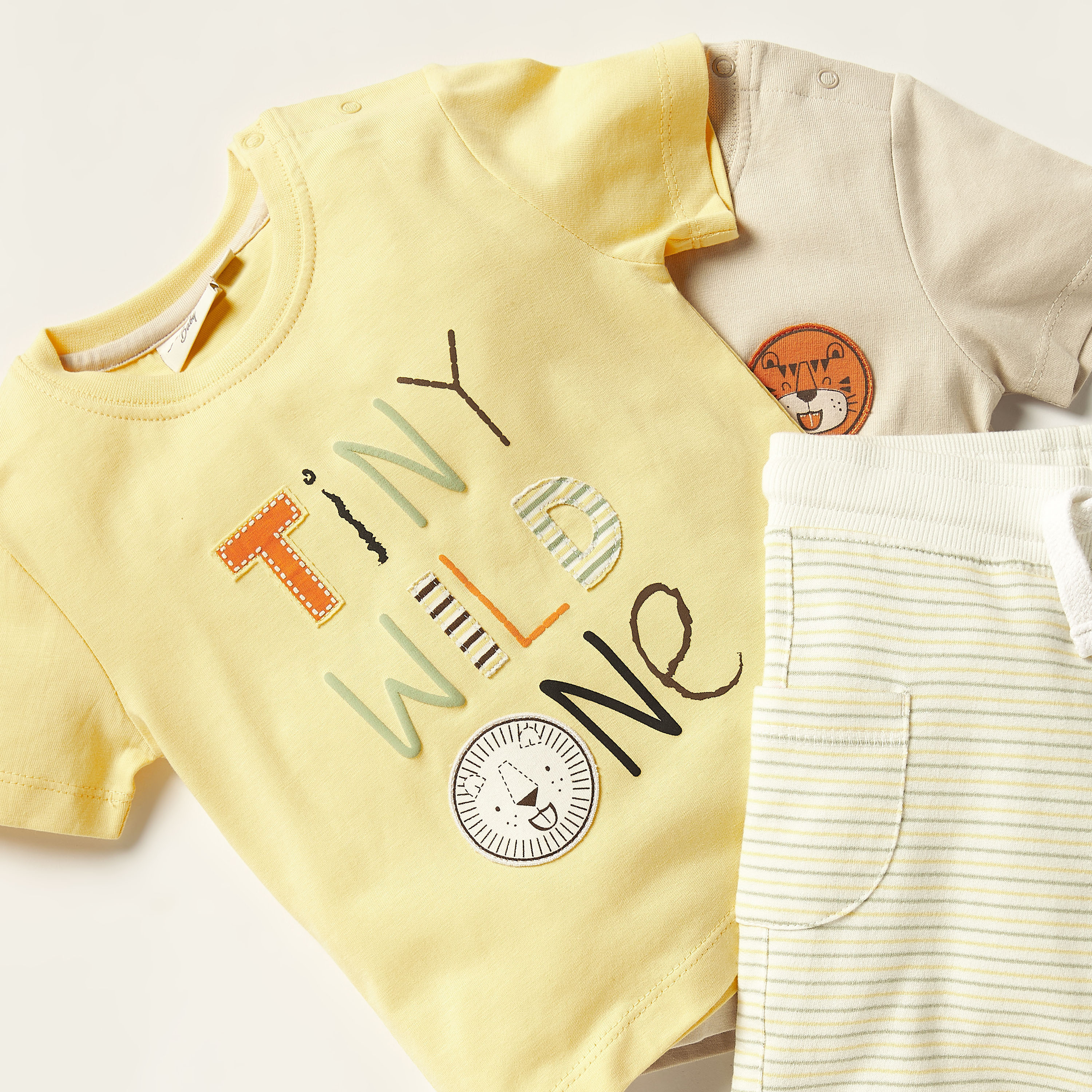 Juniors 3-Piece T-shirts and Shorts Set-baby-boys-clothing-setsandcoords-image-3