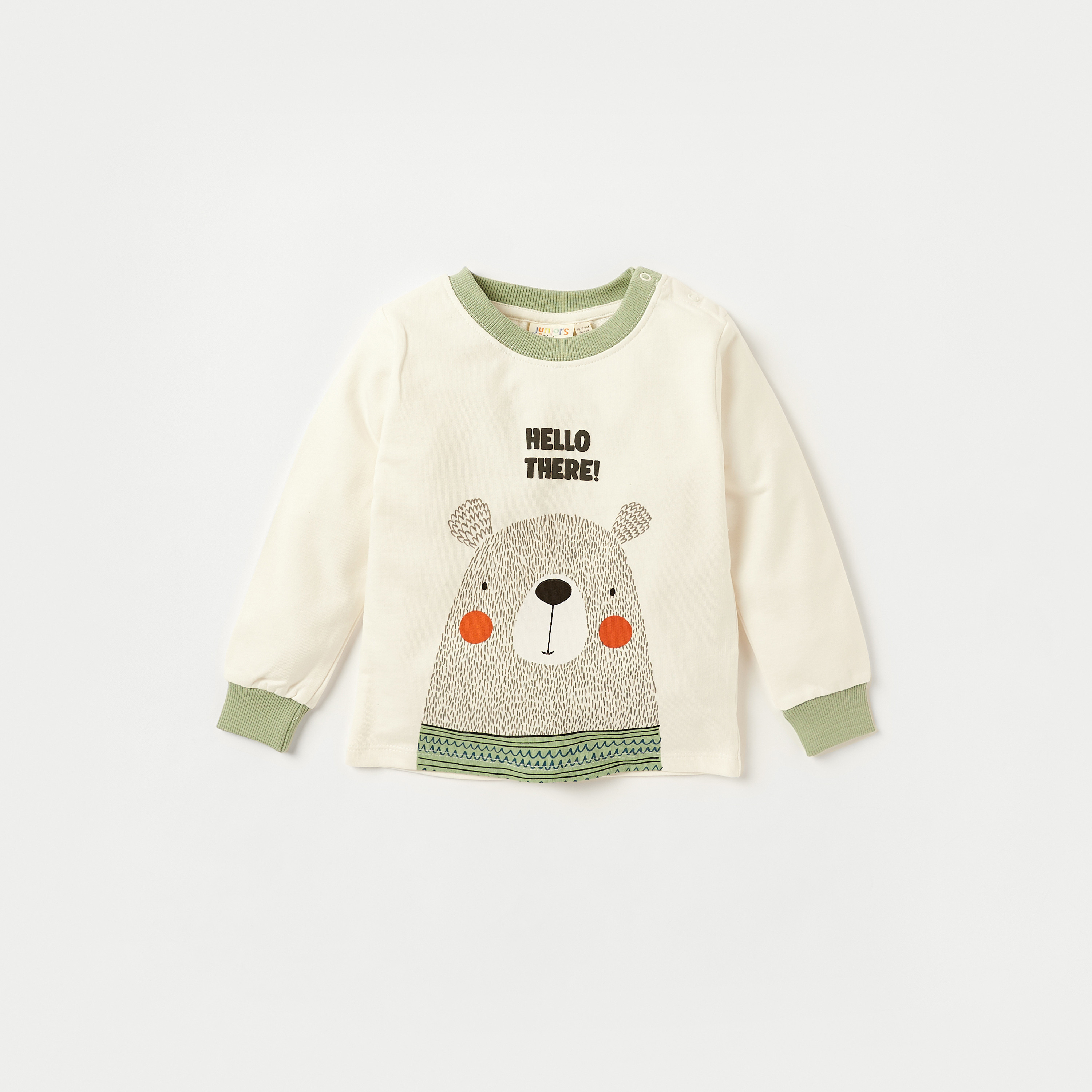 Juniors Printed Long Sleeve T-shirt and Jogger Set-baby-boys-clothing-setsandcoords-image-2