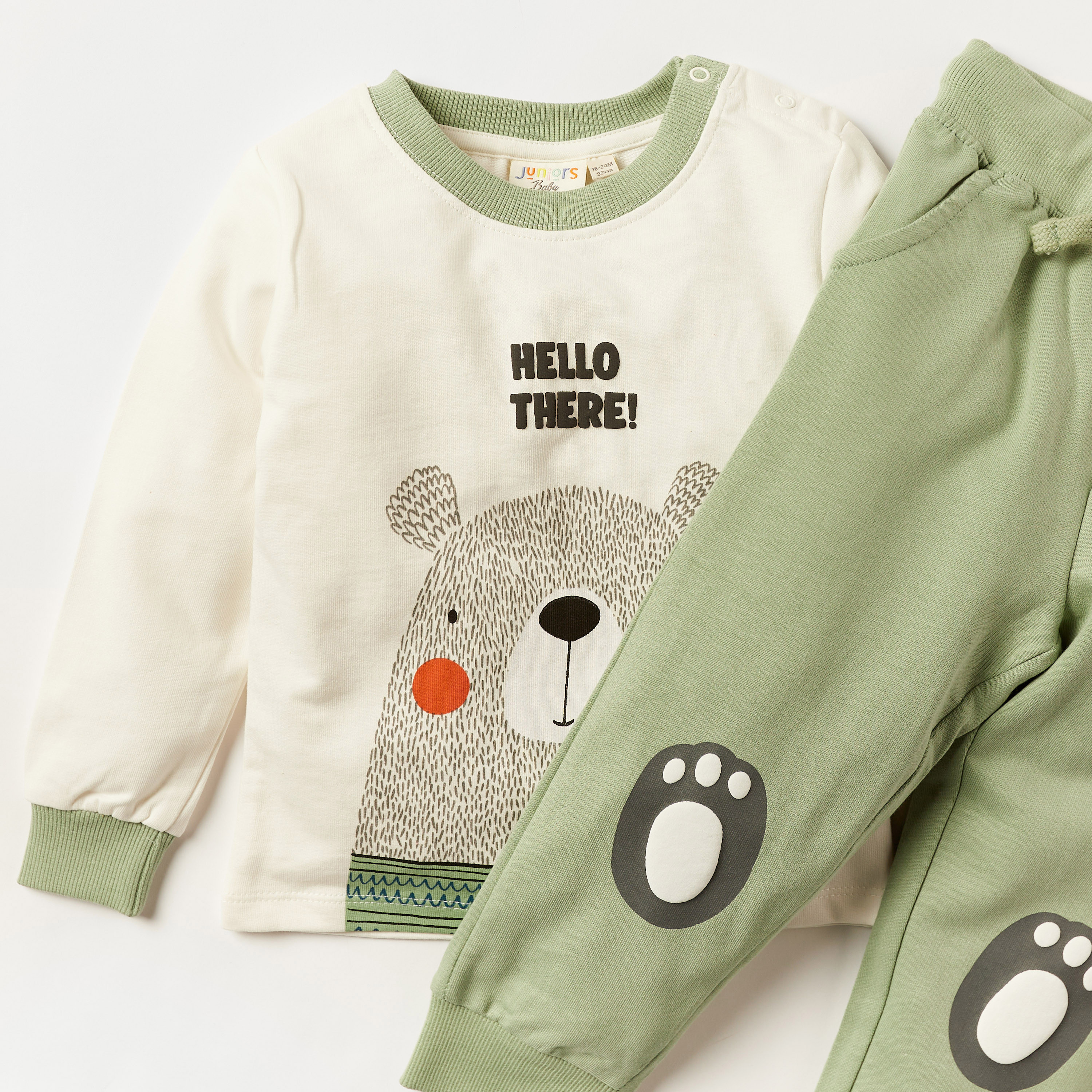 Juniors Printed Long Sleeve T-shirt and Jogger Set-baby-boys-clothing-setsandcoords-image-4
