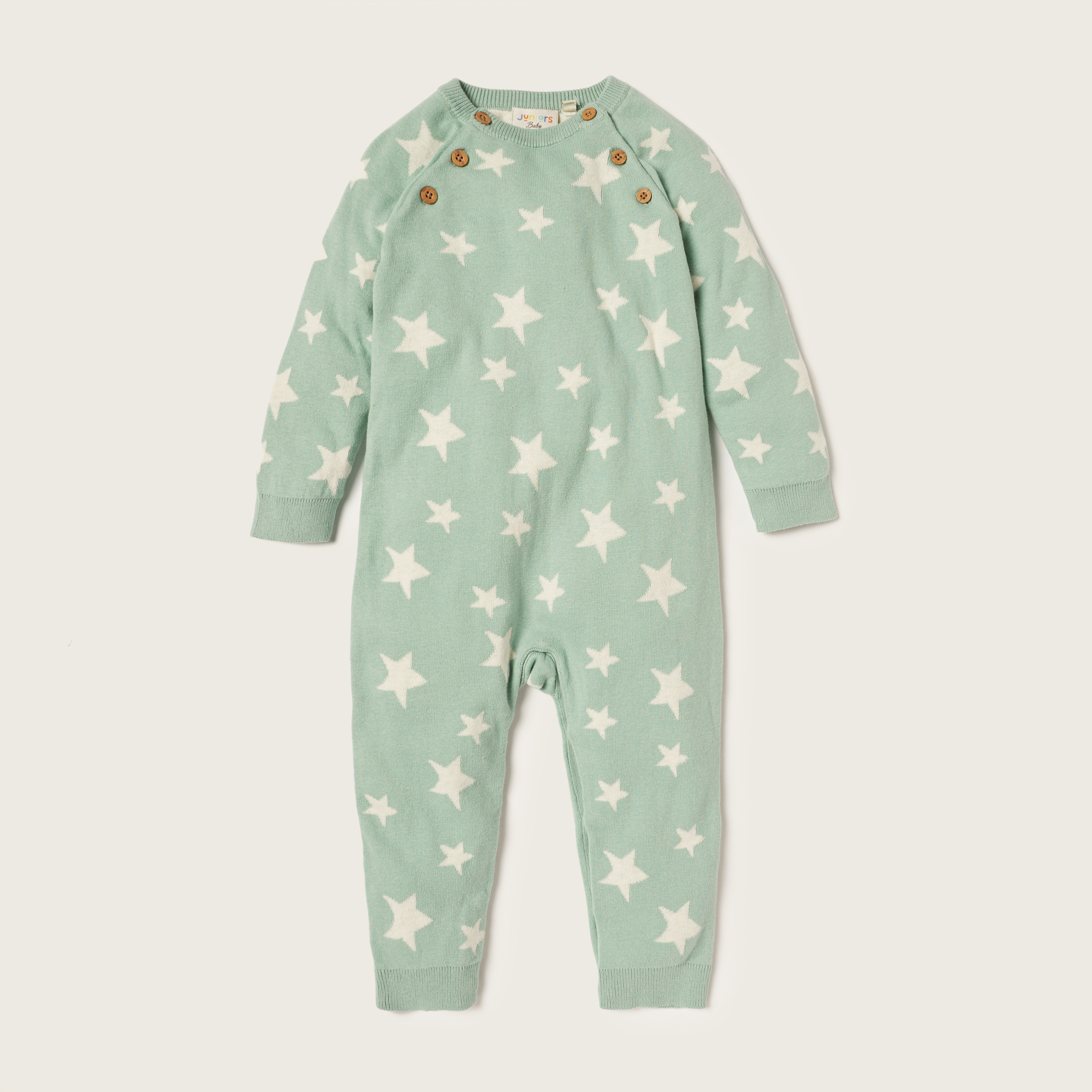 Juniors Printed Romper with Long Sleeves-baby-boys-clothing-rompers-image-1