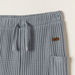 Giggles Textured Pants with Drawstring Closure and Pockets-Pants-thumbnail-1