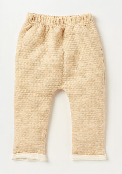 Giggles Textured Hooded Sweatshirt and Jog Pants Set-Clothes Sets-image-2