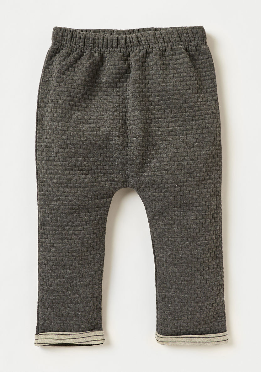 Giggles Textured Hooded Sweatshirt and Jog Pants Set-Clothes Sets-image-2