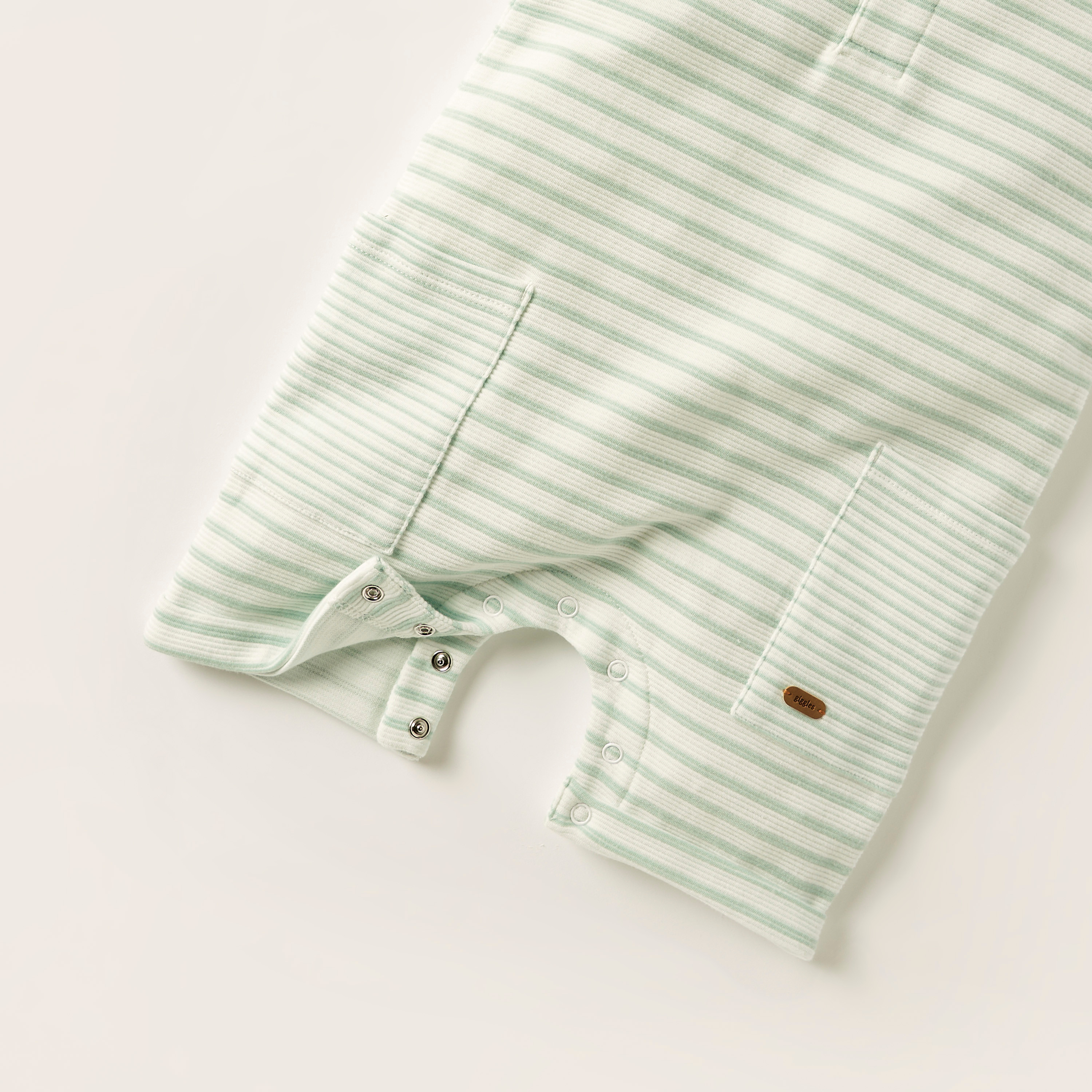 Giggles Striped Romper with Short Sleeves-baby-boys-clothing-winterwear-rompers-image-3