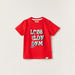 Lee Cooper Printed T-shirt with Crew Neck and Short Sleeves-T Shirts-thumbnailMobile-0