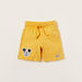 Mickey Mouse Print Crew Neck T-shirt and Shorts Set-Clothes Sets-thumbnail-2