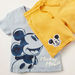 Mickey Mouse Print Crew Neck T-shirt and Shorts Set-Clothes Sets-thumbnail-3