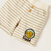 Disney Lion King Print T-shirt and Striped Shorts Set-Clothes Sets-thumbnail-4