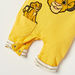 Disney Striped Round Neck T-shirt and Lion King Dungaree Set-Clothes Sets-thumbnail-4