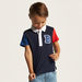 Juniors Polo T-shirt with Short Sleeves and Button Closure-T Shirts-thumbnailMobile-1