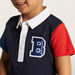 Juniors Polo T-shirt with Short Sleeves and Button Closure-T Shirts-thumbnail-2