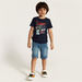 Juniors Assorted T-shirt with Crew Neck and Short Sleeves - Set of 2-T Shirts-thumbnailMobile-1