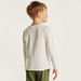 Juniors Printed Round Neck T-shirt with Long Sleeves-T Shirts-thumbnailMobile-3