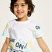 Juniors Printed T-shirt with Crew Neck and Short Sleeves-T Shirts-thumbnail-3