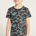 Juniors All Over Print T-shirt with Crew Neck and Short Sleeves-T Shirts-thumbnailMobile-2