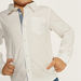Juniors Solid Shirt with Long Sleeves and Chest Pocket-Shirts-thumbnailMobile-2