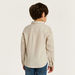 Juniors Solid Shirt with Long Sleeves and Chest Pocket-Shirts-thumbnailMobile-3