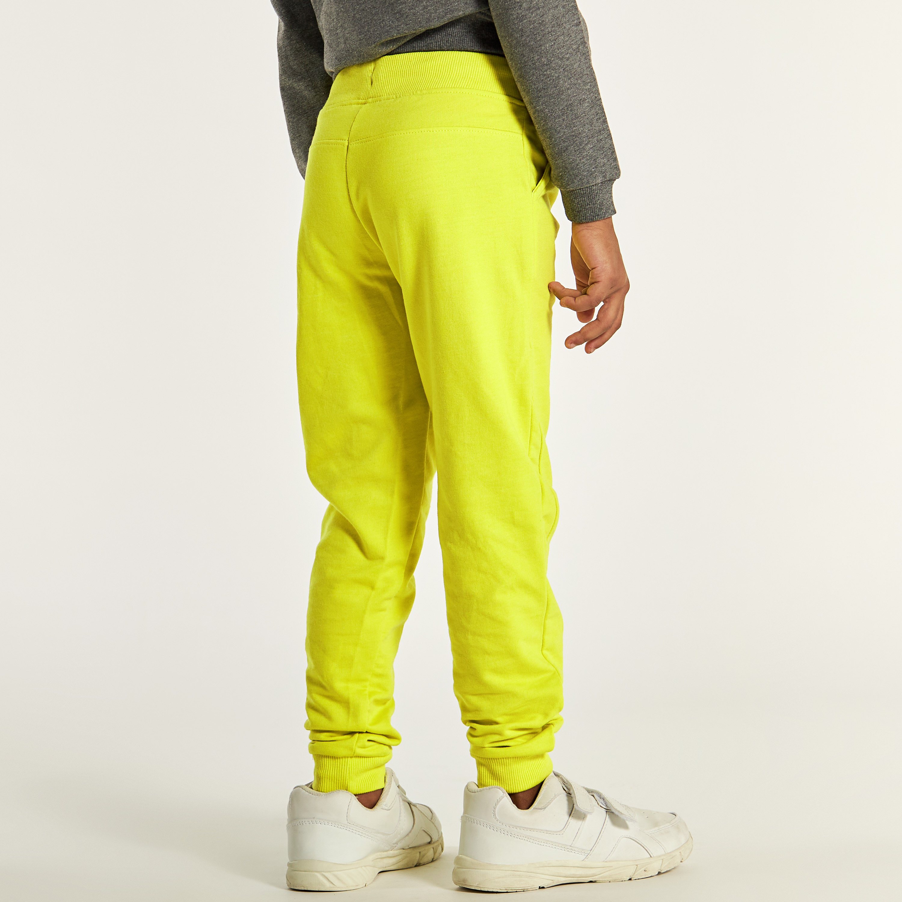 Juniors Typographic Print Joggers with Drawstring Closure and Pockets-boys-clothing-bottoms-joggersandtrackpants-image-4