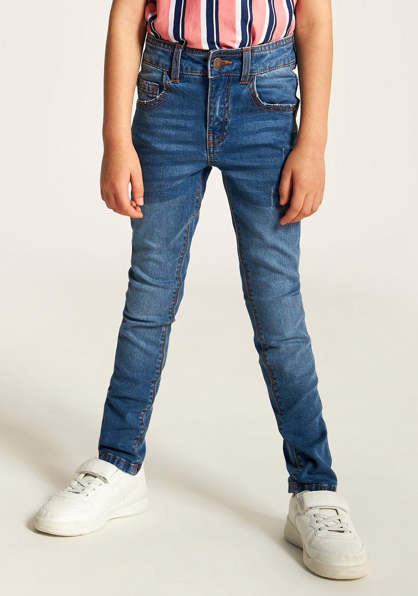 Juniors Boys' Skinny Fit Jeans-Jeans-image-0