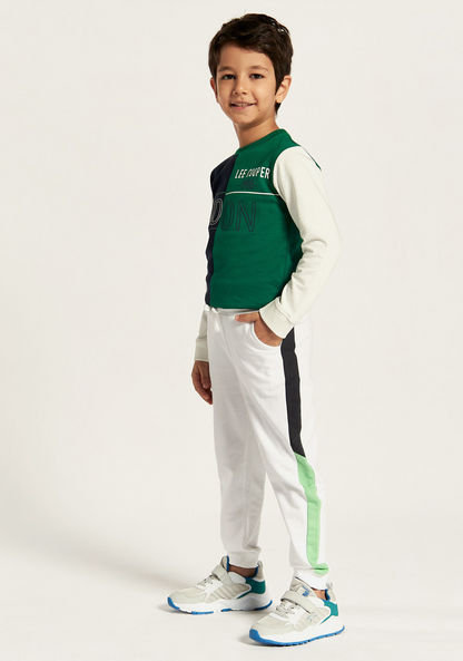 Juniors Panel Detail Joggers with Pockets and Drawstring Closure