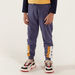 Juniors Panel Detail Joggers with Pockets and Drawstring Waistband-Joggers-thumbnailMobile-0
