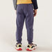 Juniors Panel Detail Joggers with Pockets and Drawstring Waistband-Joggers-thumbnailMobile-3
