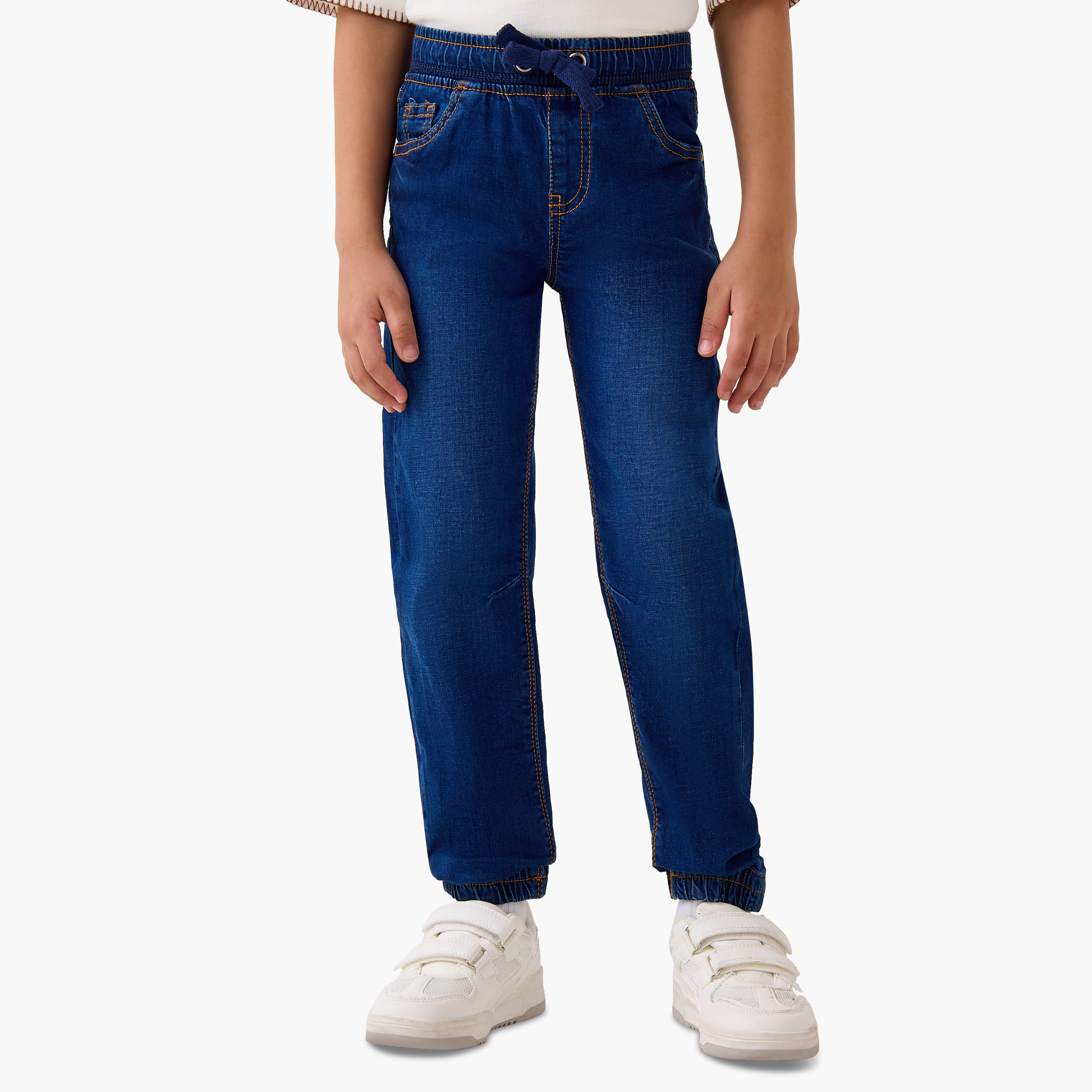 Juniors Boys' Regular Fit Joggers-boys-clothing-bottoms-joggersandtrackpants-image-1