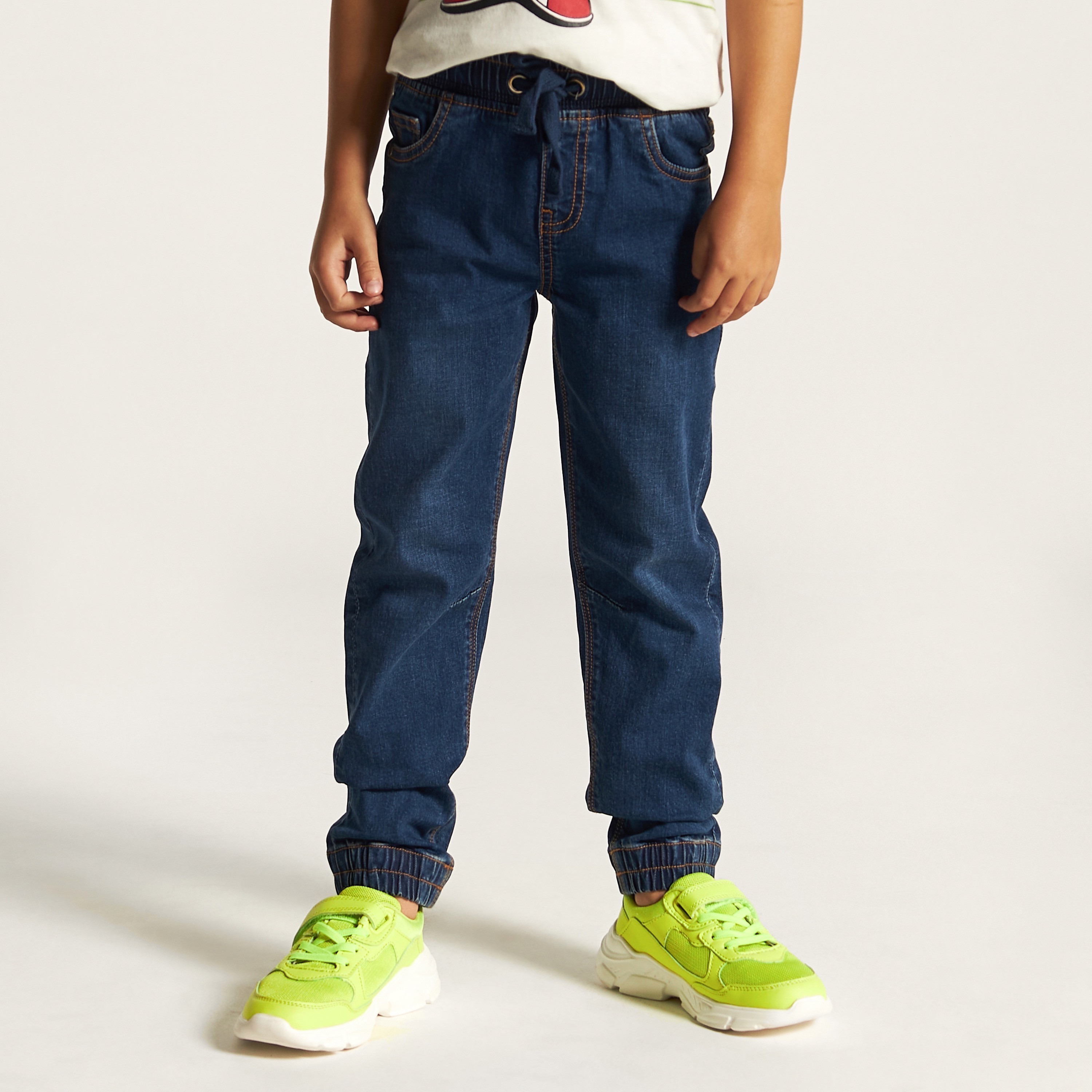 Buy Baby Boys Juniors Boys Regular Fit Joggers Online Centrepoint UAE