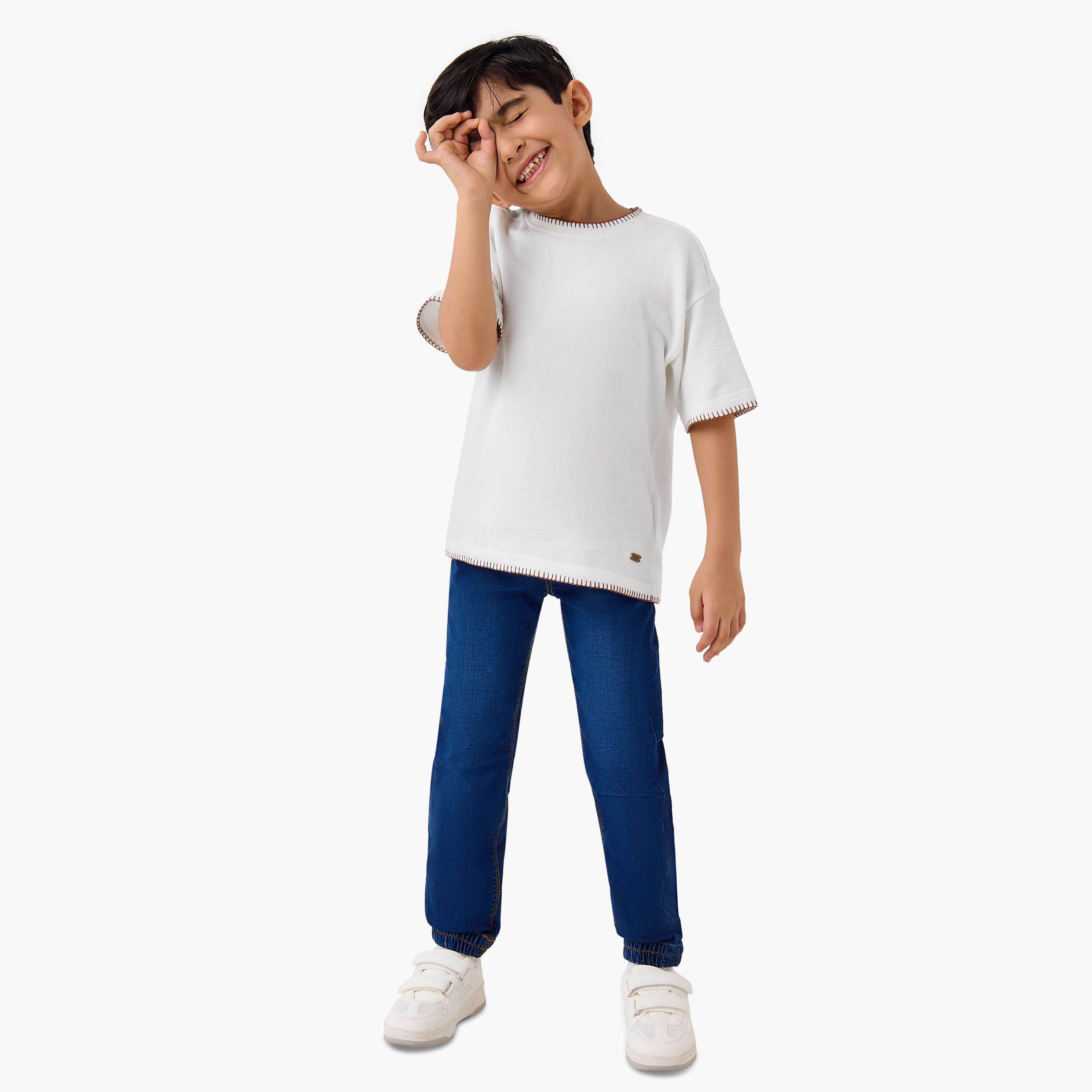 Juniors Boys' Regular Fit Joggers-boys-clothing-bottoms-joggersandtrackpants-image-2
