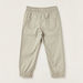 Juniors Solid Pants with Drawstring Closure and Pockets-Pants-thumbnailMobile-3