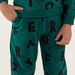 Juniors Alphabet Print Joggers with Pockets and Elasticated Waistband-Joggers-thumbnail-2