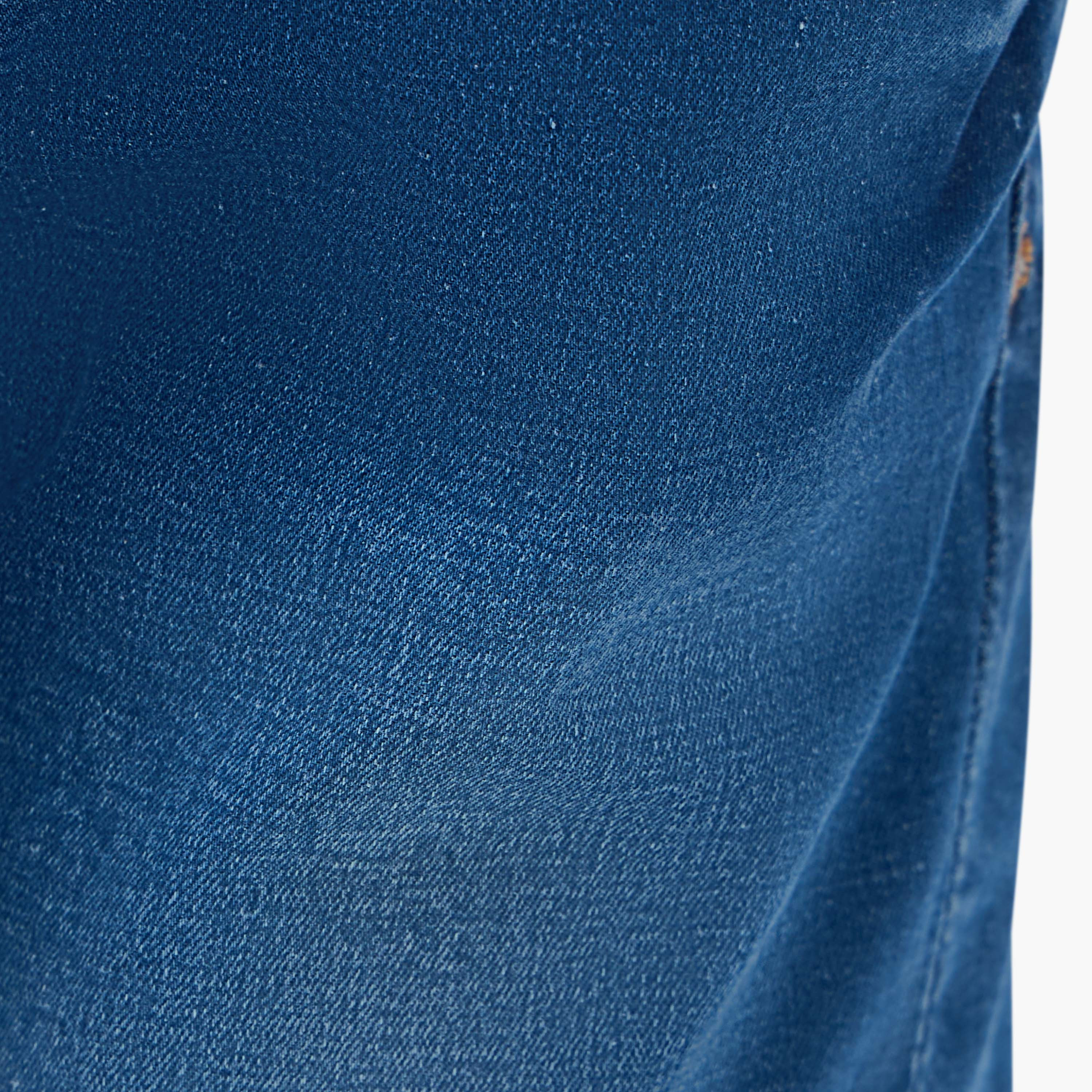 شورت دينم سادة بجيوب ورباط إغلاق من جونيورز-boys-clothing-bottoms-shorts-image-1