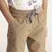 Juniors Solid Shorts with Drawstring Closure and Pockets-Shorts-thumbnail-4