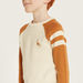 Juniors Textured Pullover with Crew Neck and Raglan Sleeves-Sweaters and Cardigans-thumbnail-2