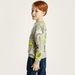 Juniors Printed Pullover with Crew Neck and Long Sleeves-Sweaters and Cardigans-thumbnail-3