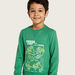 Juniors Printed Sweatshirt with Round Neck and Long Sleeves-Sweatshirts-thumbnailMobile-2