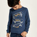 Juniors Graphic Print Sweatshirt with Long Sleeves and Crew Neck-Sweatshirts-thumbnailMobile-2