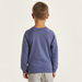 Juniors Printed Crew Neck Sweatshirt with Short Sleeves-Sweatshirts-thumbnailMobile-3