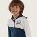 Juniors Printed Zip Through Jacket with Hood and Pockets-Coats and Jackets-thumbnailMobile-2